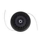 Universeller halbautomatischer Trimmerkopf für Motorsensen und Motortrimmer mit einem Außendurchmesser von 118 mm mit Adaptersatz