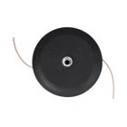 Universeller halbautomatischer Trimmerkopf für Motorsensen und Motortrimmer mit einem Außendurchmesser von 130 mm mit Adaptersatz 10x1.25 10x1.0