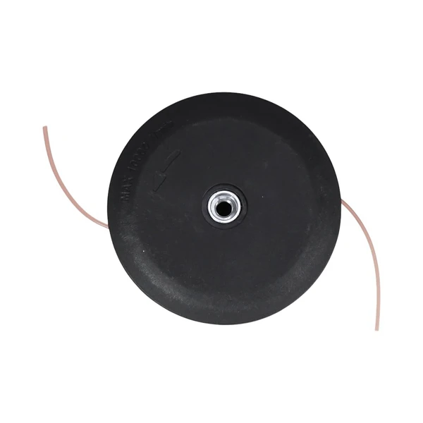 Universeller halbautomatischer Trimmerkopf für Motorsensen und Motortrimmer mit einem Außendurchmesser von 130 mm mit Adaptersatz 10x1.25 10x1.0