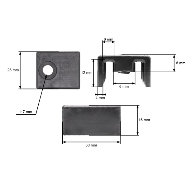 Universelles Kabelende für Rasenmäher