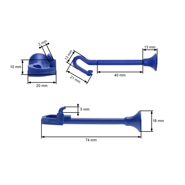 Vergaser-Chokegestänge für Partner Kettensägen P340S P350S P360S (OEM 579358501)