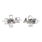 Vergaser für Briggs & Stratton Motoren 5,0 PS (OEM 498298 692784 495951 495426 490533)
