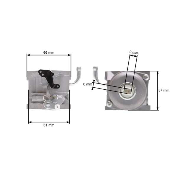Vergaser für Briggs & Stratton Motoren (OEM 591731 796109 594593 590400 796078 498811 794161 795477 4u8 - 31H777 - 796109)