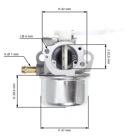Vergaser für Briggs & Stratton-Motoren (OEM 694203 690152 121612 122602)
