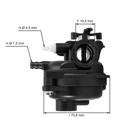 Vergaser für Briggs & Stratton Series 300E 450E 500E 550E 575E 600E Motoren (OEM 593261)
