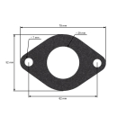Vergaser für Briggs & Stratton V-Twin Motoren 20,0 PS - 25,0 PS (OEM 799230 699709 499804)