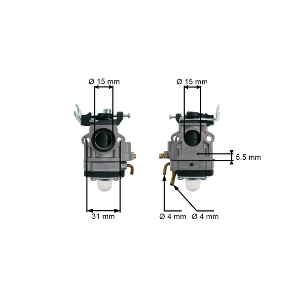 Vergaser für Freischneider Echo PB-755H PB-755SH PB-755T PB-755ST Shindaiwa EB633RT Red Max EB6200 AL-KO Alko Hecht chinesische Marken (OEM A021000811)