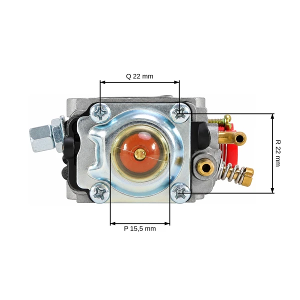 Vergaser für Freischneider OLEO-MAC Oleomac 755 753 746 744 735 453 446 EFCO Efco 8460 8465 8530 8535 8550
