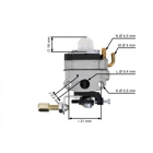 Vergaser für Freischneider OLEO-MAC Oleomac Sparta 250 S 250 T 250 TR OS 255 A007282