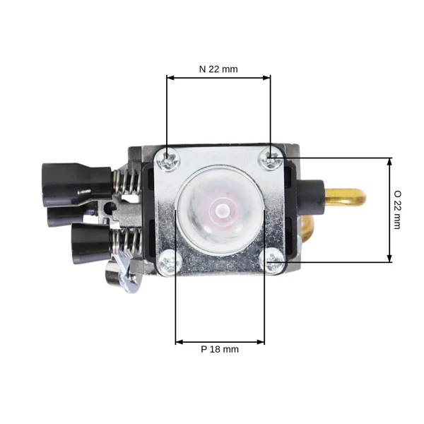 Vergaser für Freischneider Stihl FS38 FS45 FS46 FS55  Aktionsset 11 Teile (OEM C1QS66 41371200600)