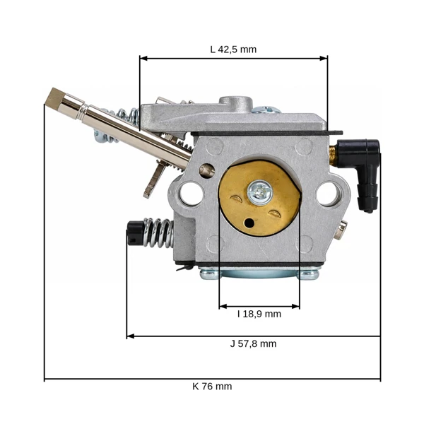 Vergaser für Freischneider Stihl FS50 FS51 FS61 FS62 FS65 FSR65 FS66  FS90 FS96 BG60 BG61 (OEM 41171200605)