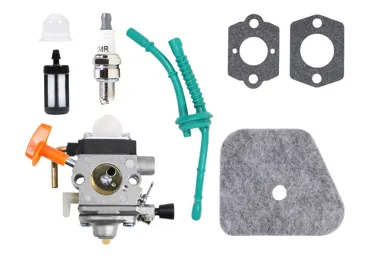 Vergaser für Freischneider Stihl FS87 FS87R FS100 FS100R FS100RX FS110 FS110R FS110X FS110RX FS90 FS90R KM100R KM110R HT100 HT101 Aktionsset 8 Teile (OEM Zama C1Q-S 41801200611)