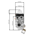 Vergaser für Freischneider Stihl FS87 FS87R FS100 FS100R FS100RX FS110 FS110R FS110X FS110RX FS90 FS90R KM100R KM110R HT100 HT101 (OEM 41801200611)