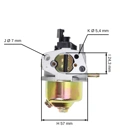 Vergaser für Generatoren mit Honda GX120 GX160 GX200 Motoren 5,5 PS - 6,5 PS (OEM 16100-ZH7-W51)