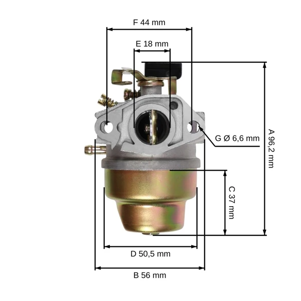 Vergaser für Honda G150 G200 Motoren (OEM 16100-883-095 16100-883-105)