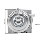 Vergaser für Honda GCV160 Motoren GCV160A GCV160LA GCV160LA0 GCV160LE HRB216 HRS216 HRR216 HRT216 HRZ216 (OEM 16100-Z0L-876 6212849 7862345)