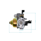 Vergaser für Honda GX140 GX160 GX200 Motoren Leistung 5,5 PS - 6,5 PS (OEM 16100-ZH8-W61 16100-ZH7-W51)