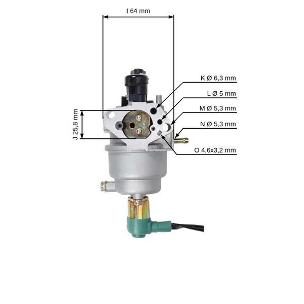 Vergaser für Honda GX240 GX270 Motoren 8,0 PS - 9,0 PS (OEM 16100-Z5R-743 16100-Z5L-F11)