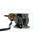 Vergaser für Honda GX240 GX270 Motoren Leistung 8,0 PS - 9,0 PS (OEM 16100ZE2W71 1616100ZH9 16100-ZE2-W71 16100-ZH9-W21 1616100-ZH9-820)