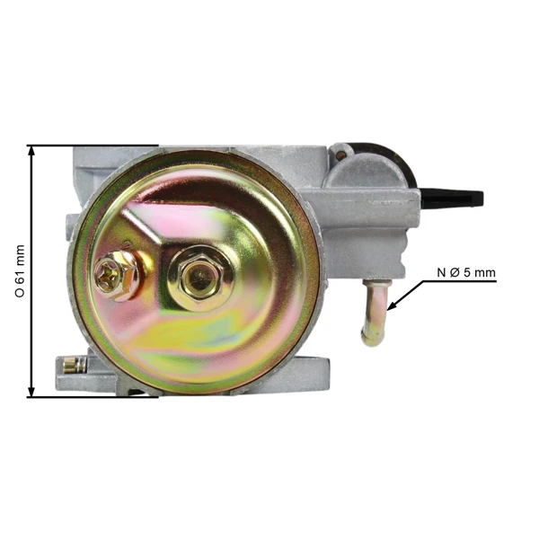 Vergaser für Honda GX240 GX270 Motoren Leistung 8,0 PS - 9,0 PS (OEM 16100ZE2W71 1616100ZH9 16100-ZE2-W71 16100-ZH9-W21 1616100-ZH9-820)