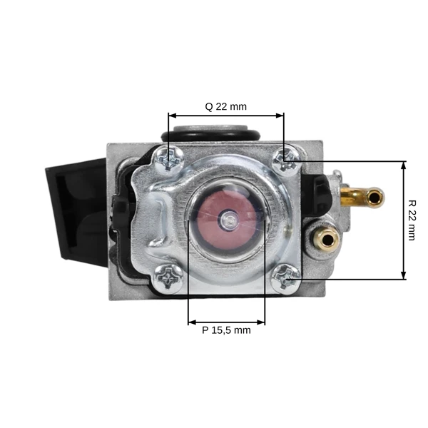 Vergaser für Honda GX25 GX25N GX25NT FG110 FG110K1 HHT25S Motoren (OEM FG110 16100Z0H825 16100-Z0H-825)