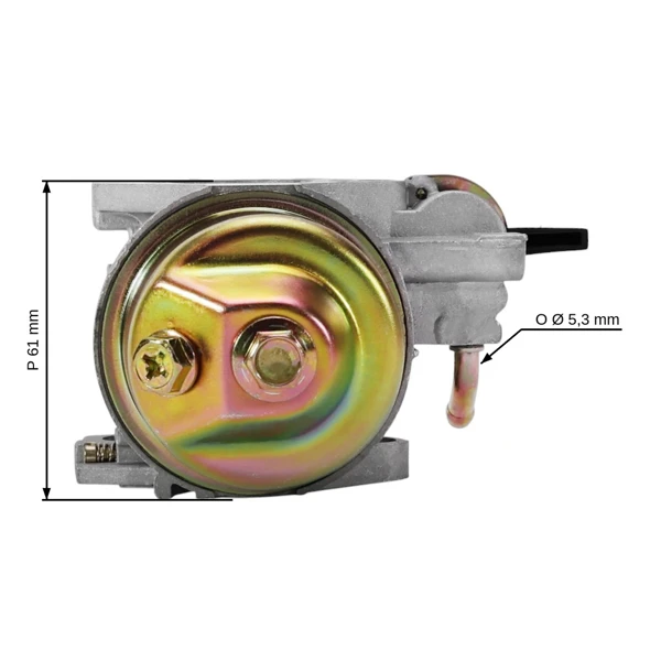 Vergaser für Honda GX340 GX390 Motoren Leistung 11,0 PS - 13,0 PS (OEM 16100ZF6V01 16100-ZF6-V01 16100-ZF6-V00 16100-ZF2-V00 16100-ZF2-V01)