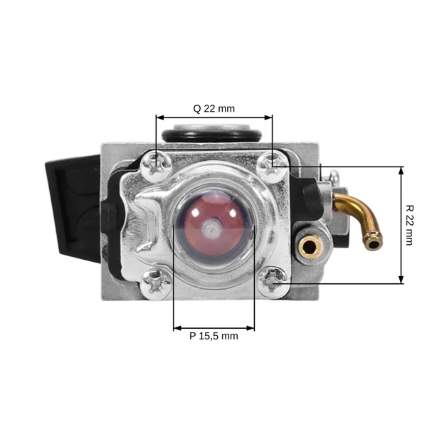 Vergaser für Honda GX35 GX35NT HHT35 HHT35S Motoren (OEM 16100Z0Z034 16100-Z0Z-815 16100-Z0Z-034)