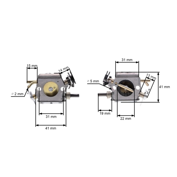 Vergaser für Husqvarna 362 365 371XP 372 372XP Jonsered 2065 2165 Kettensägen (OEM 503283203)