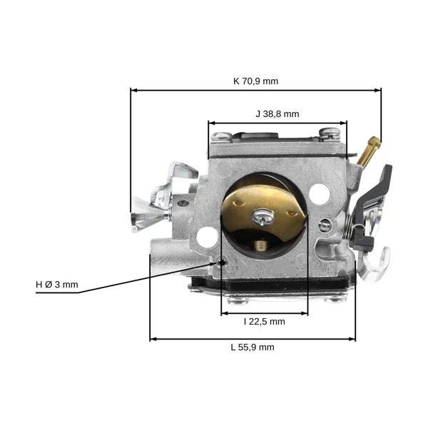 Vergaser für Husqvarna K960 KV960 K960 Chain K960 RESCUE K960 Ring Trennsägen (OEM 502623201)