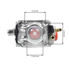 Vergaser für Kawasaki TJ27 TJ35 Freischneider (OEM 150042044)