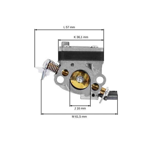 Vergaser für Kettensäge Stihl MS162 (OEM 11481200601)
