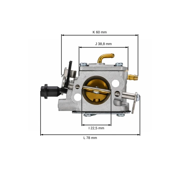 Vergaser für Kettensägen Husqvarna 395XP (OEM 503280414 501355501)