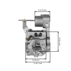 Vergaser für Kettensägen Jonsered CS2138C Partner P738 P740 P742 P840 McCulloch CS330 CS360 CS400 MAC 738 MAC 740 MAC 742 MAC 838 MAC 842 (OEM 530035590)