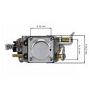 Vergaser für Kettensägen OLEO-MAC Oleo-mac 936 940 Efco 136 140 Typ Walbro (OEM 50050011)