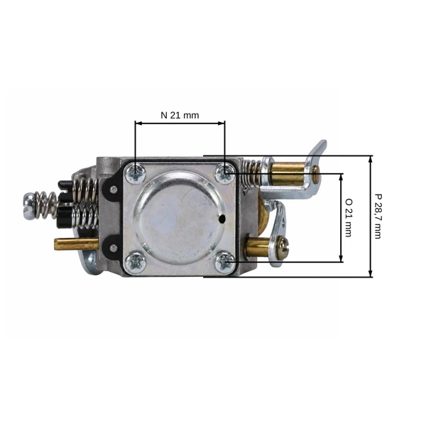 Vergaser für Kettensägen OLEO-MAC Oleo-mac 936 940 Efco 136 140 Typ Walbro (OEM 50050011)