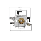 Vergaser für Kettensägen OLEO-MAC Oleo-mac 956 961 962 965HD Efco 156 162 165HD (OEM 50010302A)