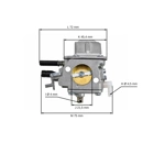Vergaser für Kettensägen Stihl 066 MS650 MS660 WJ-67A (OEM 11221200621)