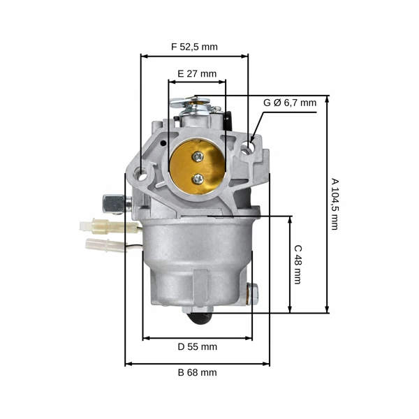 Vergaser für Motoren Zongshen XP440 (OEM 100084011)