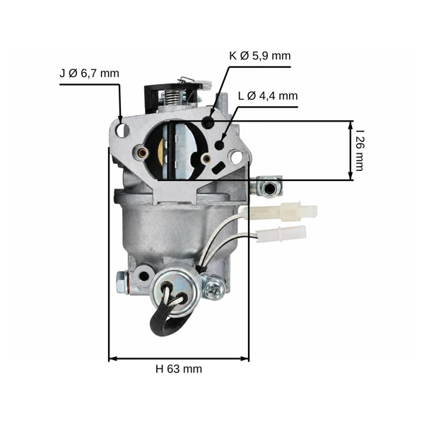 Vergaser für Motoren Zongshen XP440 (OEM 100084011)