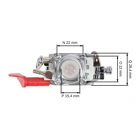 Vergaser für Motortrimmer Baja 5B 5T FG Zenoah CY RCMK Hubraum 26 ccm - 30 ccm (OEM Walbro WT-997 WT-664)