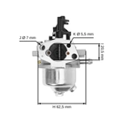 Vergaser für Rasenmäher und Motoren Kohler XT149 XT173 XT650 XT675 XT800 (OEM 14-853-36-S 14-853-49-S)