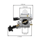 Vergaser für Stihl BG56 BG86 SH56 SH86 Motorgebläse (OEM 42411200608)