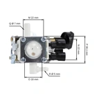 Vergaser für Stihl BG56 BG86 SH56 SH86 Motorgebläse (OEM 42411200608)