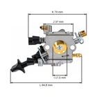 Vergaser für Stihl BR350 BR430 SR430 SR450 Motorgebläse und Sprühgeräte (OEM 42441200603)