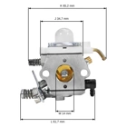 Vergaser für Stihl FC72 FS72 FS74 FS75 FS76 Freischneider (OEM 41331200600)