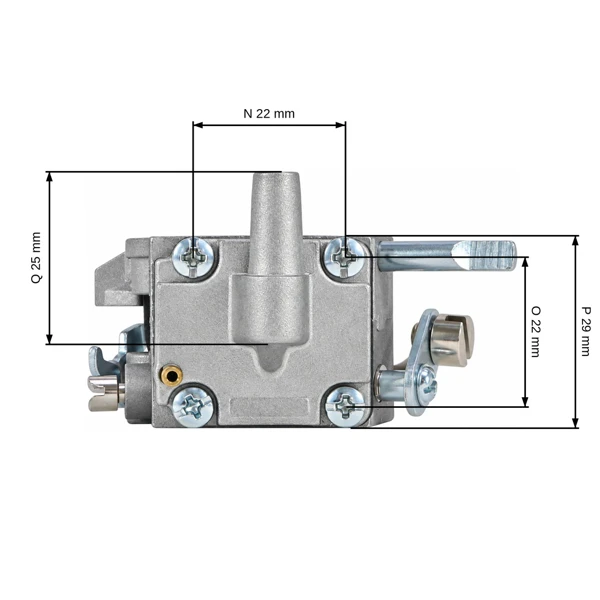 Vergaser für Stihl Freischneider FS400 FS450 FS480 FR350 FR450 FR480 C1Q-S34H (41281200651)