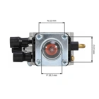 Vergaser für Stihl FS38 FS45 FS55 FS80 FS85 Freischneider (OEM 41401200619)