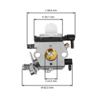 Vergaser für Stihl HS72 HS74 HS76 Heckenschere (OEM 42261200600)