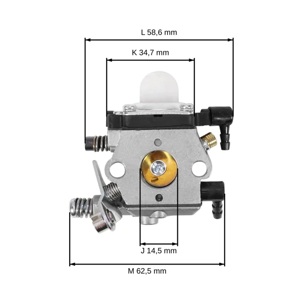 Vergaser für Stihl HS72 HS74 HS76 Heckenschere (OEM 42261200600)