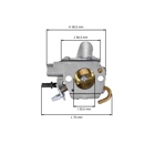 Vergaser für Stihl MS270 MS280 Kettensägen (OEM 11331200607)